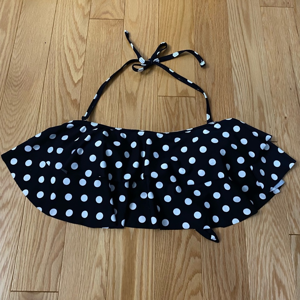 Polka Dot Bikini Top